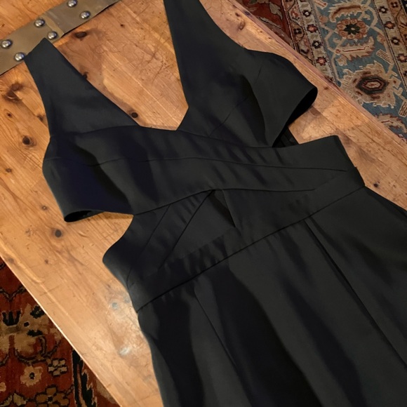 BCBGMaxAzria Black Backless Dress - Picture 3 of 15